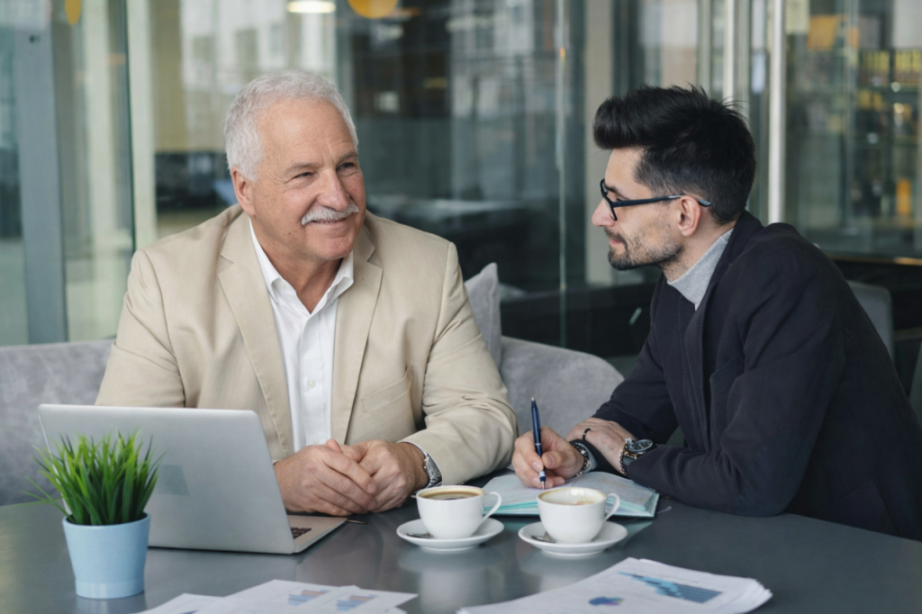 Curl Malizzi - Consulting with Clients